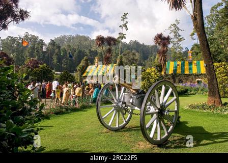 Der vom Marquis of Tweeddale in Ooty Udhagamandalam, Nilgiris, Tamil Nadu, Südindien, Indien, errichtete botanische Garten der Regierung (1847), Asien Stockfoto