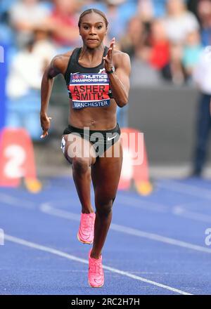 Manchester Regional Arena, Manchester, Großbritannien. Nationale britische Leichtathletikmeisterschaft 2023. Bildunterschrift: Bild: Mark Dunn/Alamy Live News (Sport) Stockfoto