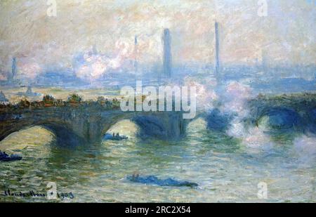 Claude Oscar Monet – Waterloo Bridge, London 1903 Stockfoto