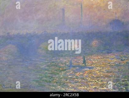 Claude Oscar Monet – Waterloo Bridge, London 1900 Stockfoto