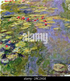 Wasserlilien, Claude Oscar Monet (1840-1926) Stockfoto