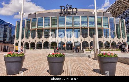 Birmingham Repertory Theatre, bekannt als Rep, Centenary Square, Birmingham Stockfoto