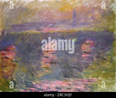 Waterloo Bridge 1901 von Claude Monet Stockfoto