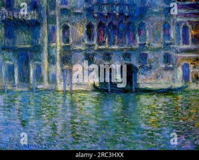 Palazzo da Mula in Venedig 1908 von Claude Monet Stockfoto