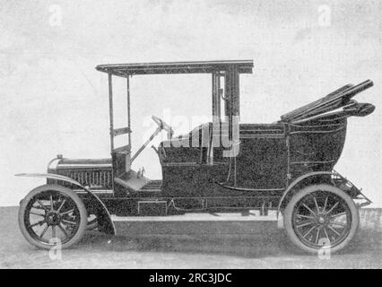 Transport/Transport, Auto, Fahrzeugvarianten, Adler Landaulet von Count Wedel, Weimar, ADDITIONAL-RIGHTS-CLEARANCE-INFO-NOT-AVAILABLE Stockfoto