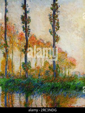 Claude Oscar Monet – drei Bäume im Herbst 1891 Stockfoto