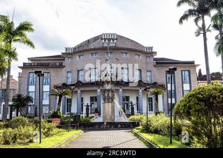 Carlos Gomes Theatre, Teatro Carlos Gomes in Blumenau, Santa Catarina in Brasilien Stockfoto