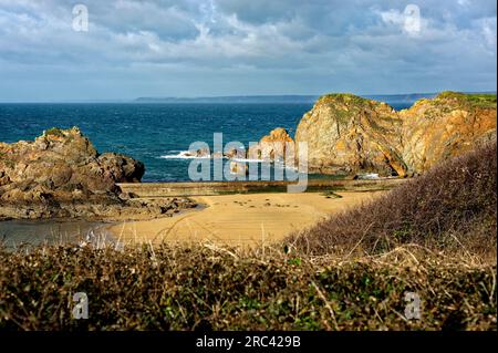 Hope Cove South devon uk Stockfoto