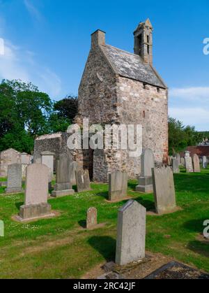 St. Talogan Parish Church, Fordyce, Aberdeenshire Stockfoto