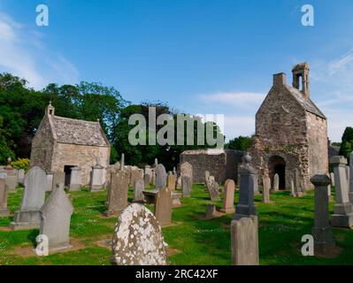 St. Talogan Parish Church, Fordyce, Aberdeenshire Stockfoto