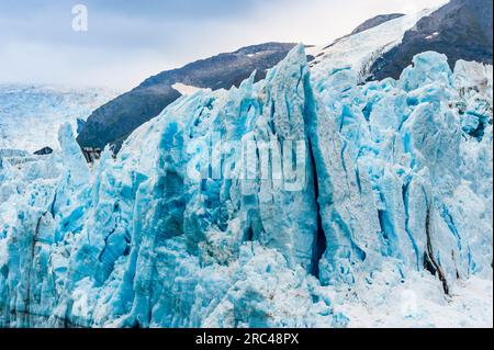 Prince William Sound Gletschertour in Alaska Stockfoto