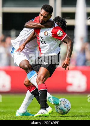 Rotterdam, Niederlande. 12. Juli 2023. Rotterdam - Danilo Pereira da Silva von Feyenoord während des Freundschaftsspiels zwischen Feyenoord und Club Brügge am 12. Juli 2023 im Sportpark Smitshoek in Rotterdam, Niederlande. Kredit: Box to box images/Alamy Live News Stockfoto