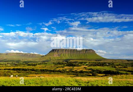 Benbulben Mountain, County Sligo, Irland Stockfoto