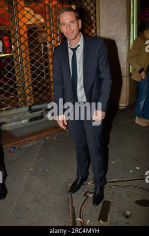 Avant-première au Grand rex : Qu'est-ce qu'on a tous fait au Bon Dieu - Paris Frankreich, 10 avril 2014. Stockfoto