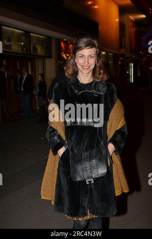 Avant-première au Grand rex : Qu'est-ce qu'on a tous fait au Bon Dieu - Paris Frankreich, 10 avril 2014. Stockfoto
