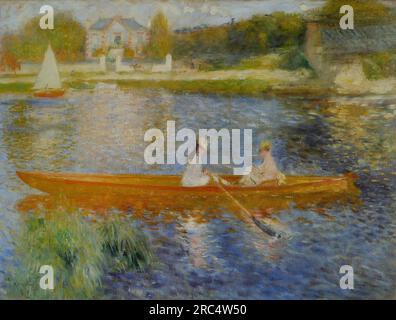 The Skiff (La Yole) 1875 von Pierre-Auguste Renoir Stockfoto