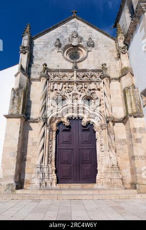 Europa, Portugal, Alentejo Region, Golega, Igreja Matriz da Golega (oder Igreja de Nossa Sra. Da Conceicao) Kirche aus dem 16. Jahrhundert Stockfoto