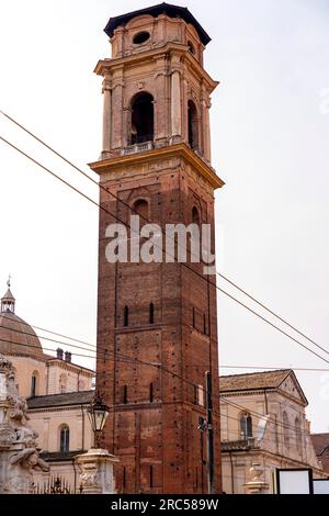 Turiner Kathedrale, Cattedrale di San Giovanni Battista ist eine römisch-katholische Kathedrale in Turin, Piemont, Italien. Dem Heiligen Johannes dem Täufer gewidmet. Stockfoto