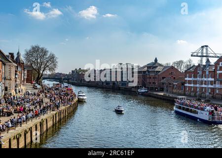 Fantastische Aufnahmen, aufgenommen in York Stockfoto