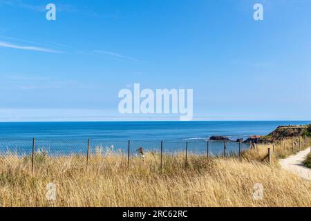 Atemberaubende Aufnahmen aus Whitby Stockfoto