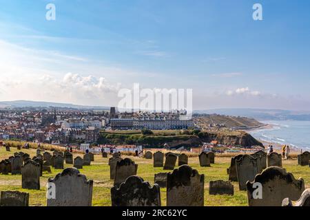 Fantastische Aufnahmen aus Whitby Stockfoto