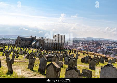 Fantastische Aufnahmen aus Whitby Stockfoto