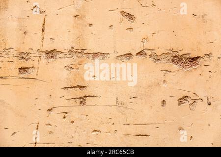 Grunge Beton Wandstruktur Hintergrund mit Flecken und geschälten Schichten Stockfoto