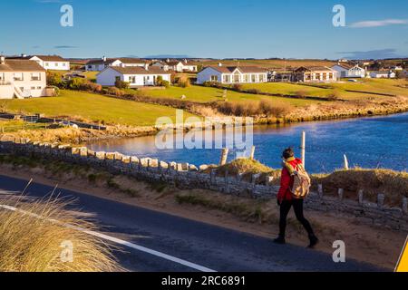 Irealnd, Cliffs Coastal Walk, Lahinch Stockfoto