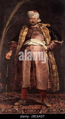Porträt von Nicolas de Respaigne 1618 von Peter Paul Rubens Stockfoto