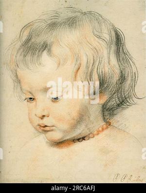 Nicolas Rubens 1619 von Peter Paul Rubens Stockfoto