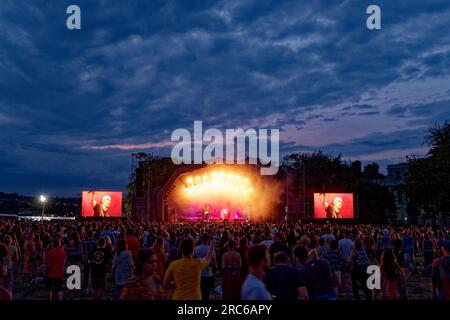 Fat Freddy's Drop, Rochester Castle 2023 Stockfoto