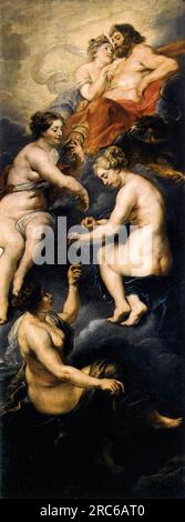 1. Das Schicksal von Marie de' Medici 1625 von Peter Paul Rubens Stockfoto