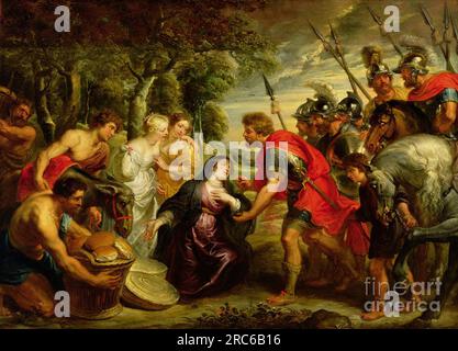 Das Treffen von David und Abigail 1630 von Peter Paul Rubens Stockfoto