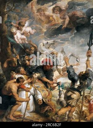 Das Märtyrertum von St. Livinus 1633 von Peter Paul Rubens Stockfoto