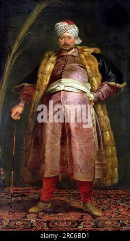 Porträt von Nicolas De Respaigne von Peter Paul Rubens Stockfoto