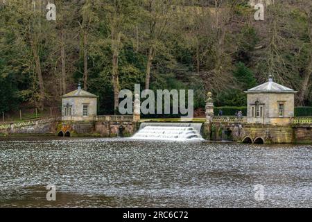 Atemberaubendes Foto vom Wasserfall in North Yorkshire Stockfoto