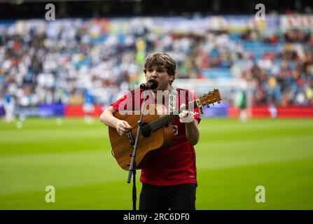 Oslo, Norwegen. 12. Juli 2023. Oslo, Norwegen, Juli 12. 2023: Vor dem Saisonvorbereitung-Spiel zwischen Manchester United und Leeds United im Ullevaal Stadium in Oslo, Norwegen (Ane Frosaker/SPP) Kredit: SPP Sport Press Photo. Alamy Live News Stockfoto