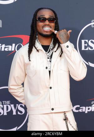 Hollywood, Ca. 12. Juli 2023. Quavo beim 2023 ESPYS im Dolby Theater in Los Angeles, Kalifornien, am 12. Juli 2023. Kredit: Faye Sadou/Media Punch/Alamy Live News Stockfoto