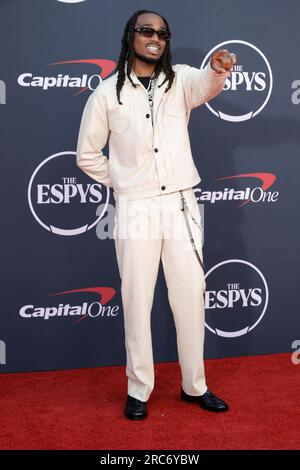 Hollywood, Ca. 12. Juli 2023. Quavo beim 2023 ESPYS im Dolby Theater in Los Angeles, Kalifornien, am 12. Juli 2023. Kredit: Faye Sadou/Media Punch/Alamy Live News Stockfoto