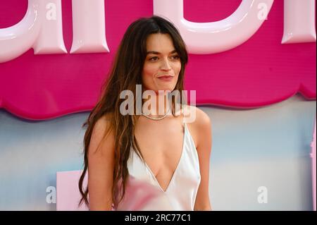 Cineworld Leicester Square, London, Großbritannien. 12. Juli 2023. Emma Mackey besucht die europäische Premiere von Barbie, London, Großbritannien. Kredit: Siehe Li/Picture Capital/Alamy Live News Stockfoto