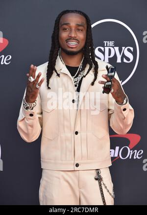 Hollywood, USA. 12. Juli 2023. Quavo wird am 12. Juli 2023 im Dolby Theatre in Hollywood, Kalifornien, für die ESPY Awards 2023 ausgezeichnet. © Lisa OConnor/AFF-USA.com Kredit: AFF/Alamy Live News Stockfoto