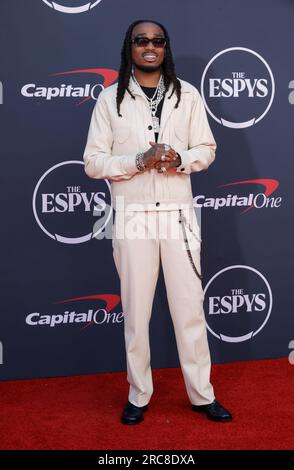 12. Juli 2023 Hollywood, Kalifornien - Quavo die ESPY Awards 2023 im Dolby Theatre in Hollywood. (Kreditbild: © FS/AdMedia via ZUMA Press Wire) NUR REDAKTIONELLE VERWENDUNG! Nicht für den kommerziellen GEBRAUCH! Stockfoto