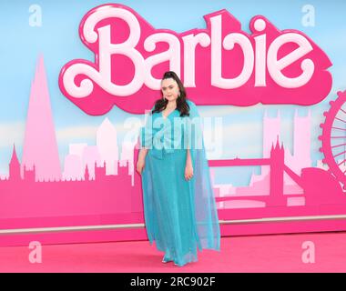 Sharon Rooney, Barbie – European Premiere, Leicester Square, London, Großbritannien, 12. Juli 2023, Foto: Richard Goldschmidt Stockfoto