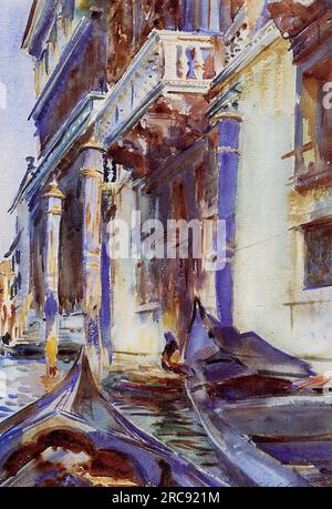 Am Canale Grande 1907 von John Singer Sargent Stockfoto