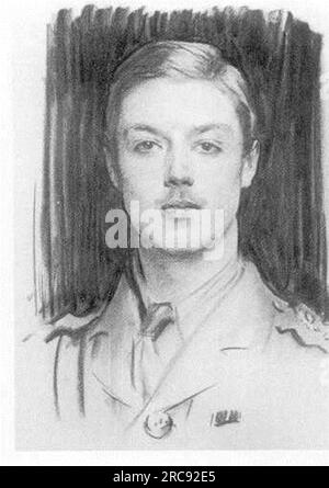 Porträt von Albert Spencer, 7. Earl Spencer 1915, von John Singer Sargent Stockfoto