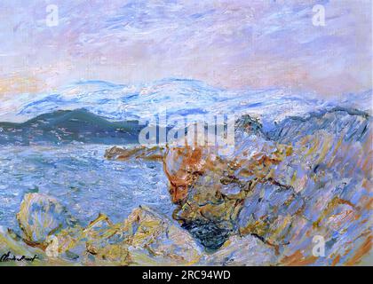 Claude Oscar Monet – The Gulf Juan at Antibes 1888 Stockfoto