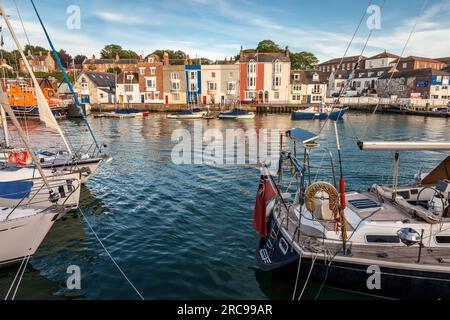 Geografie/Reise, Großbritannien, Dorset, Weymouth, Hafen von Weymouth, Dorset, England, ADDITIONAL-RIGHTS-CLEARANCE-INFO-NOT-AVAILABLE Stockfoto