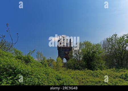 Schum-Stadt, Nibelungenturm, erbaut 1897 bis 1900 Stockfoto