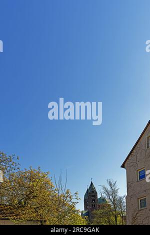 Schum-Stadt, Dom zu Speyer, Kaiserdom, St. Maria und St. Stephan, geweht 1061 Stockfoto