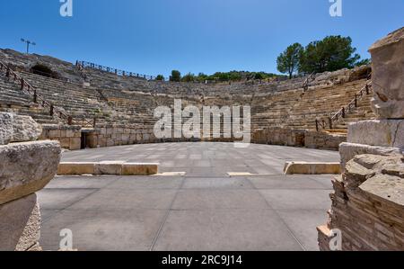 Theater, Ueberreste der antiken lykischen Stadt Patara, Theater Tuerkei, Überreste der antiken lykischen Stadt Patara, Türkei Stockfoto